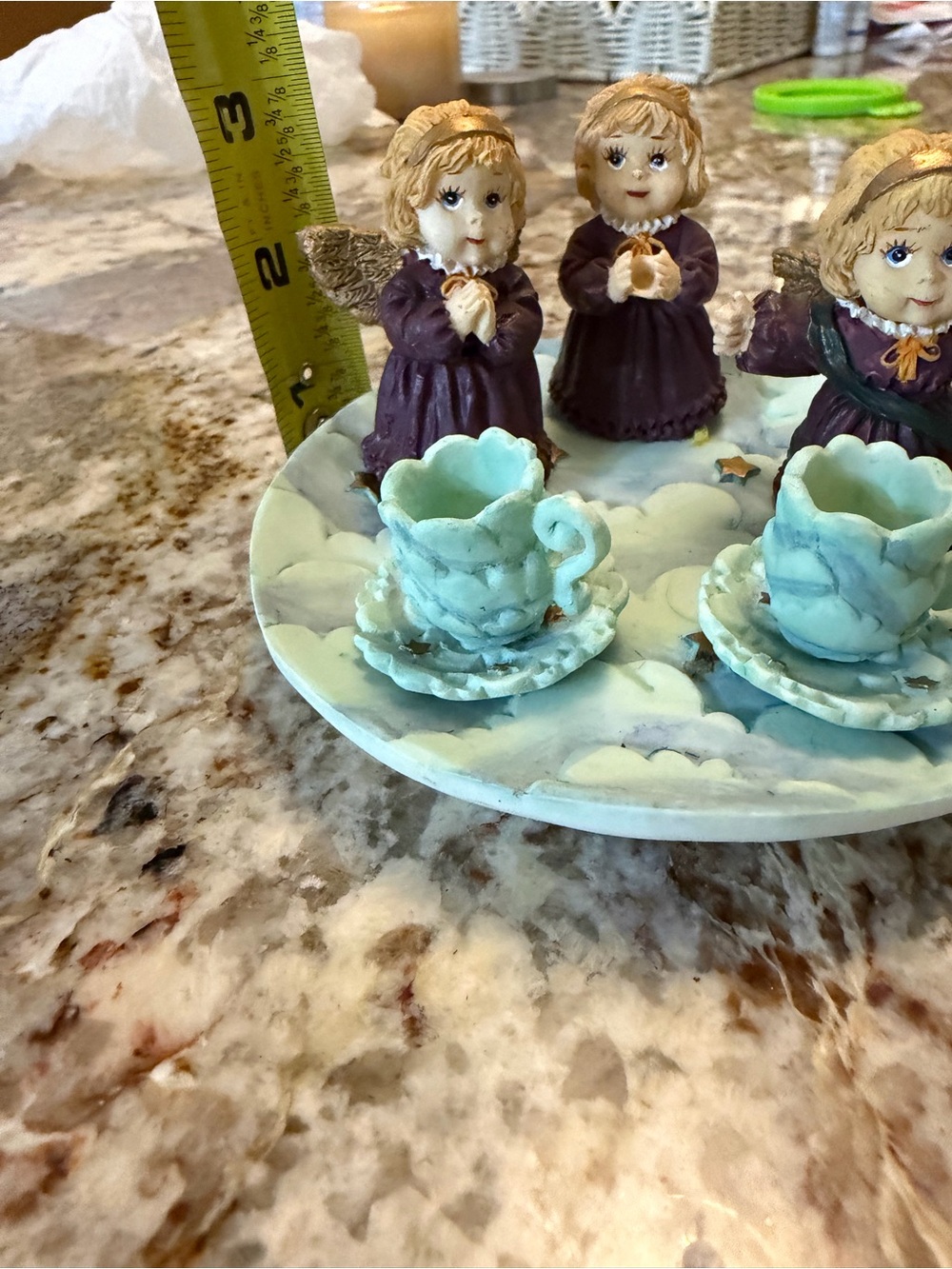 Angelic miniature tea set - Picture 7 of 9